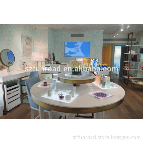 Cosmetic Shop Furniture Display Counter Design for Sale